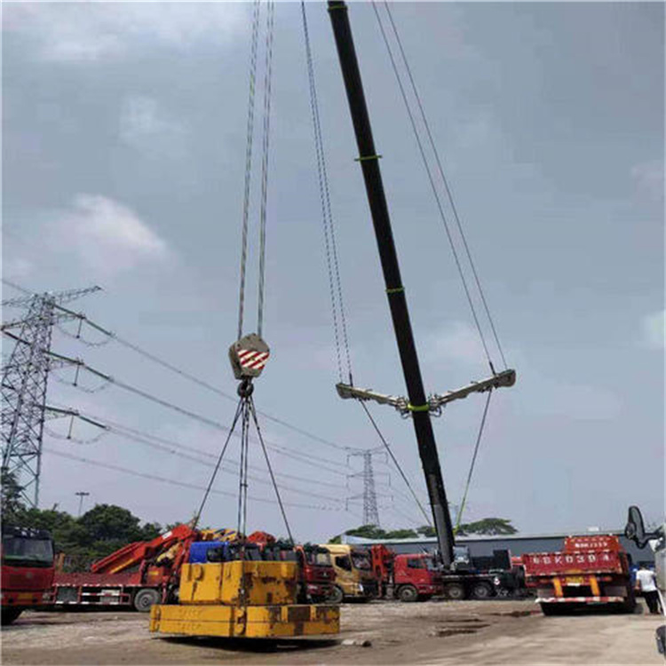北大镇风电设备吊装